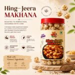Hing Jeera & Salt flavoured Makhana - 60g - Image 2